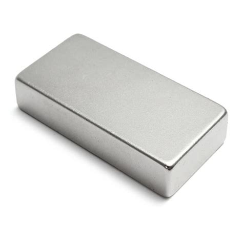 Neodymium block magnets.jpeg - Technical Specifications. Magnetic Product Description: This rare earth block magnet has a length of 20mm, a width of 10mm and a thickness of 5mm. It has a pull strength of 7.41kgs and is identified by AMF part number 22023A. Uses for our rare earth block magnets: A handy size for a multitude of uses. Ideal for the hobbyist and handyman. 